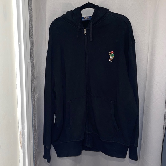 Polo Ralph Lauren Limited Edition Polo Bear Zip-Up Black
